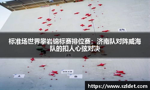标准场世界攀岩锦标赛排位赛：济南队对阵威海队的扣人心弦对决